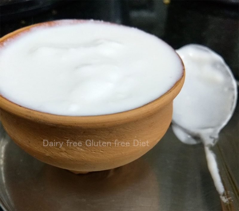 Groundnut curd