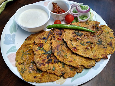 Rajasthani Tikkar paratha