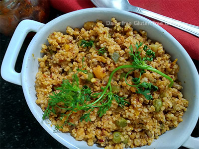 Millet & sprouts pulao