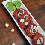 Beetroot Chole tikki