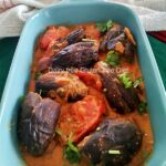 Stuffed Eggplants in tomato Gravy