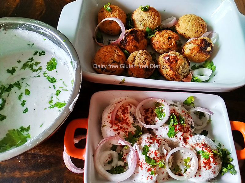 Black-eyed Peas dahi vada