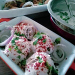 Black eyed peas dahi vada